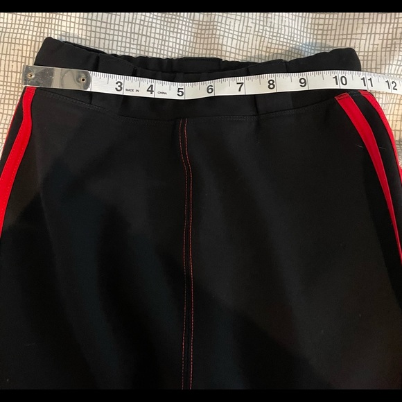 I AM GIA Astrid sporty y2K flare track pants black/red stripe xs FINAL PRICE - Picture 2 of 7